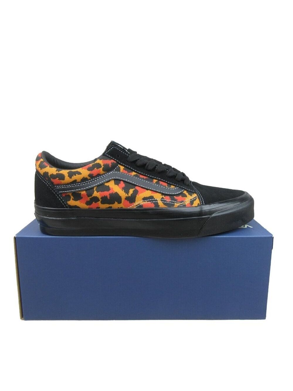Vans Old Skool LX Black Leopard Men's Size 11 Sneakers NEW
